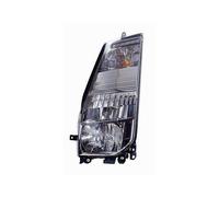 Faro proiettore H4 freccia bianca sx per Nissan Cabstar 10/2006-7/2008