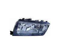 Faro proiettore H7-H3 parabola nera guida sx per Skoda Fabia 1999-2004