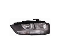 Faro proiettore H7 H7 con motorino parabola nera sx per Audi A4 2/2012-8/2015