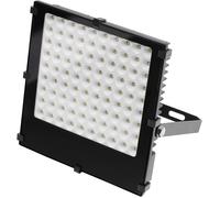 FARO PROIETTORE LED 100W 4000K CRI 80 OTTICA 60° DA ESTERNO NERO - OPTIC ROUND