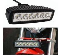 Faro proiettore LED 18W auto fuoristrada barra luce mezzi da lavoro barca
