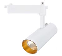FARO PROIETTORE LED LUCE BIANCO 35W 4000K 2500LM BINARIO ALLUMINIO 240V - T