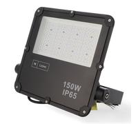 Faro proiettore Led Slim 150W Nero da esterno IP65 Bianco freddo 5000K M LEDME