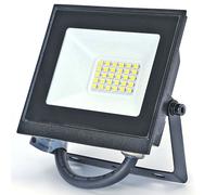 Faro proiettore Led Slim 20W Nero da esterno IP65 Bianco neutro 4000K Aigostar