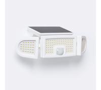 Faro Proiettore LED Solare 7W IP65 con Sensore di Movimento PIR e Crepuscolare