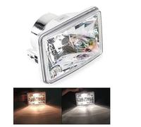 Faro Proiettore Moto Per Vespa Per S150 2007 2008 2009 2010 2011 2012 2013 2014-2017 Moto Scooter Anteriore Rettangolo Faro Alogeno Faro Hi/Lo Fascio Illuminazione Guida