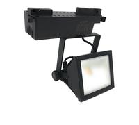 Faro proiettore orientabile 30w luce bianca naturale faretto led cob da binario [EEK: E]