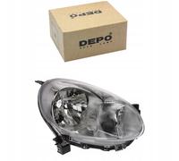 ABAKUS Faro Anteriore 215-11D9R-LD-EM Destra H4 Con Indicatore Senza Lampadina