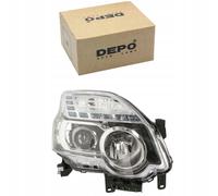ABAKUS Faro Anteriore Destra Elettrico 215-11F1R-LDEM7 per Nissan Nero
