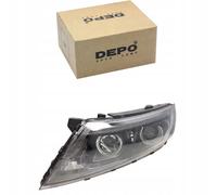 ABAKUS Faro Anteriore Sinistro 223-1155L-LEMN2 per KIA Nero Elettrico