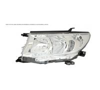 Faro proiettore sinistro con luce diurna drl led per land cruiser 2018- cromato