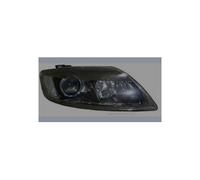 Faro proiettore sinistro h7 elettrico per audi q7 2009 in poi parabola nera