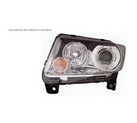 Faro proiettore sinistro h9-p27-7w-wy21w per jeep compass 2011 in poi