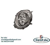FARO PROIETTORE SINISTRO PER MINI R56 E CLUBMAN R55 CON LUCE DIREZIONE BIANCA