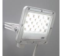 Faro Proiettore Slim LED 30W 100W 150W 200W 3 Tonalità Tecnologia CCT da Esterno