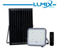 FARO PROIETTORE SOLARE LED 3000K-4000K-6500K 200W + Crepuscolare+TELECOMANDO