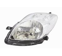 FARO PROIETTORE SX H4 C/MOTOR EL PER TOYOTA YARIS 2009 PARAB CROM MOD VALEO