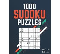Faro Publishing 1000 Sudoku Puzzles (Tascabile)