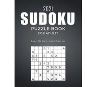 Faro Publishing 2021 Sudoku Puzzle Book for Adults (Tascabile)