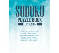 Faro Publishing sudoku puzzle book for Senior (Tascabile)