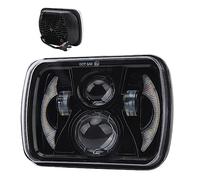 Faro Quadrato a LED, Faro Quadrato DRL per Auto, Indicatore di Direzione, Impermeabile, Compatibile con Cherokee XJ YJ Comanche MJ 240SX