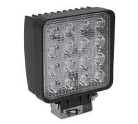 Faro Quadrato Con Supporto Di Montaggio 48W SMD LED | LED5S Sealey Nuovo