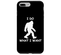Farò quello che voglio sasquatch foresta apeman amante divertente Custodia per iPhone 7 Plus/8 Plus