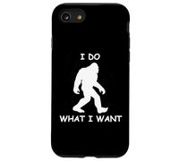 Farò quello che voglio sasquatch foresta apeman amante divertente Custodia per iPhone SE (2020) / 7/8