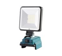 Faro Regolabile Ricaricabile Tramite USB Type-C, Lampada da Lavoro A LED per Esterni, Lampada di Emergenza da 4 Pollici per , per e per
