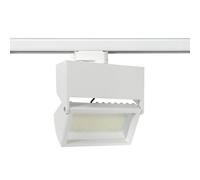 Faro Rettangolare 40W Dimmerabile Triac Binario Trifase 100° CCT Colore Bianco Variabile CCT