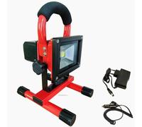FARO RICARICABILE FARETTO IMPERMEABILE LED LUCE BIANCA EMERGENZA PORTATILE