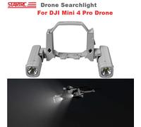 Faro ricaricabile per accessori drone DJI Mini 4 Pro Faro LED Luce di segnale di volo notturno Torcia doppia luce