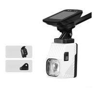 Faro ricaricabile USBC per bicicletta con telecomando wireless per cambiare modalità di fascio, tecnologia del fascio di taglio per ridurre al minimo i riflessi e resistenza all'acqua IPX4 (B)