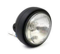 Faro Roadster 5 3/4" Nero Opaco Per Harley - Davidson Con Marchio E