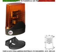 Faro Segnala Movimento Cancello Tramite Centrale Lampeggi Differ. 12 Led 24/230V