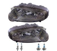 Faro Set Incl. Osram Lampade H1 H7 Con Vettore Lampada per Alfa Romeo 147