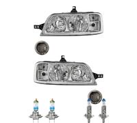 Faro Set Incl. Osram Lampade H1 H7 per Fiat Ducato Pritsche/Telaio