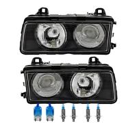 Faro Set Incl. Premium Lampade per BMW 3er Cabriolet E36 Con Fari Anabbaglianti