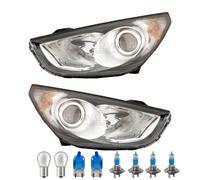 Faro Set Incl. Premium Lampade per Hyundai IX35 Lm El Elh Con Lwr Motore