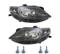 Faro Set Nero Incl. Osram Lampade H7 per Seat Ibiza IV 6J5 6P1 6J1 6P5