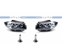 Faro Sinistra Destra Incl. Lampade H7/H7 per BMW 1er E87 E81 E88