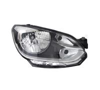 Faro Sinistro Cromato H4/W21/5W Con Luce Diurna Per VW UP 121 122 BL1 BL2