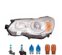 Faro Sinistro Cromato Inclusi Lampadine OSRAM Per Subaru XV _GP_ GP Impreza