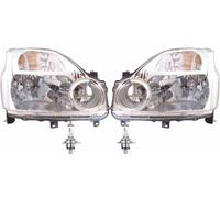 Faro Sinistro Destro Inclusi Lampadine H4 Per Nissan X-Trail T31