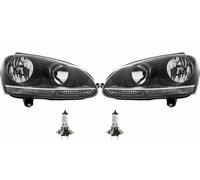 Faro Sinistro Destro Inclusi Lampadine H7 H7/H7 Per VW Golf V 1K1 1K5 1K2