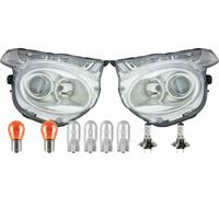 Faro Sinistro Destro Inclusi Lampadine H7 PY21W Per Citroën C1 II PA_ PS_