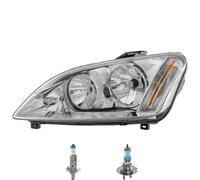 Faro Sinistro Elettrico Inclusi Lampadine OSRAM H1 H7 Per Ford Focus C-Max