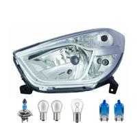Faro Sinistro Elettrico Inclusi Lampadine OSRAM H4 Per Dacia Dokker Lodgy JS