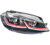 FARO SINISTRO FULL LED FBL CORNICE DRL ROSSA PER VOLKSWAGEN GOLF 7 17> GTI HELLA