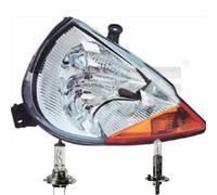 Faro Sinistro Giallo H1/H7 Per Ford KA RB_ Street RL2 Inclusi Lampadine Osram